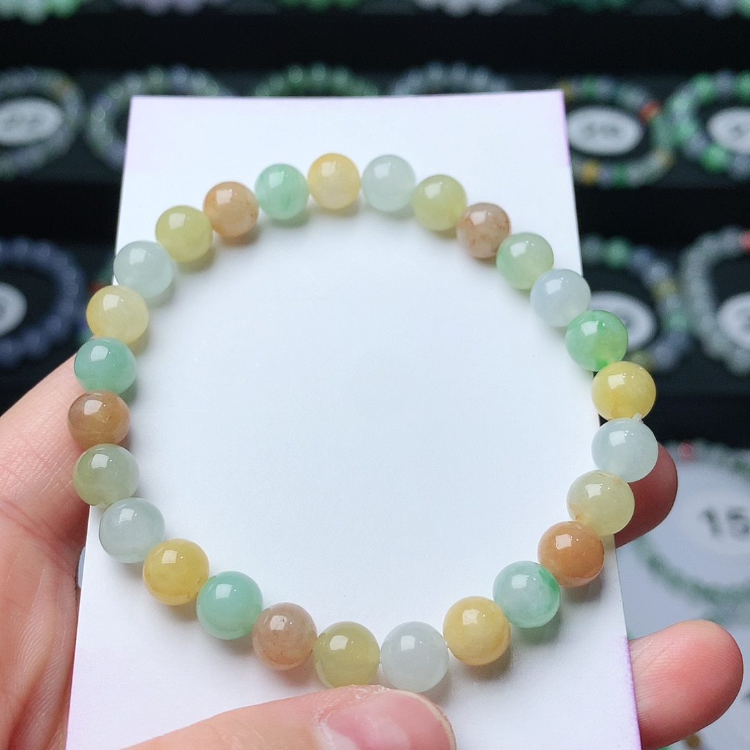 未镶嵌翡翠手链翡翠