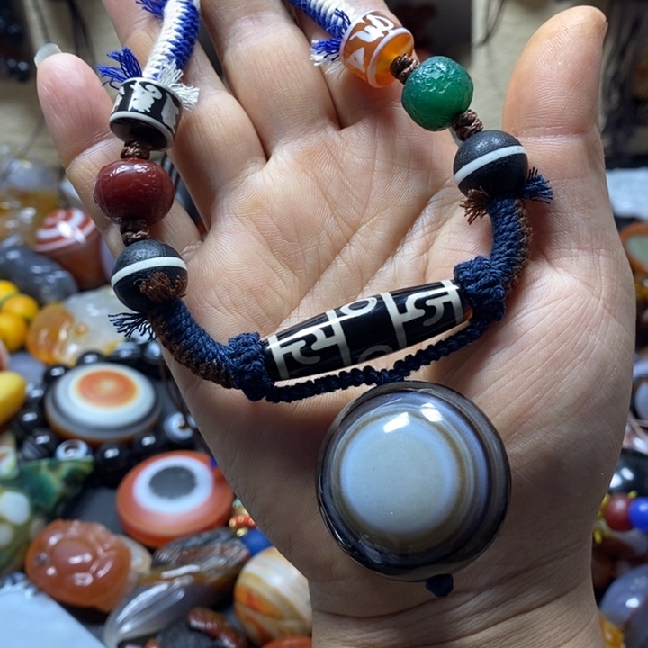 玛瑙/玉髓未镶嵌颈饰