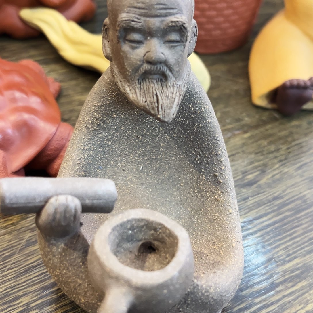 紫砂茶杯高端紫砂雕塑微瑕