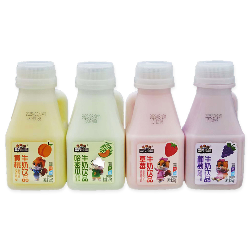 三只松鼠牛奶饮品组合装258g*4