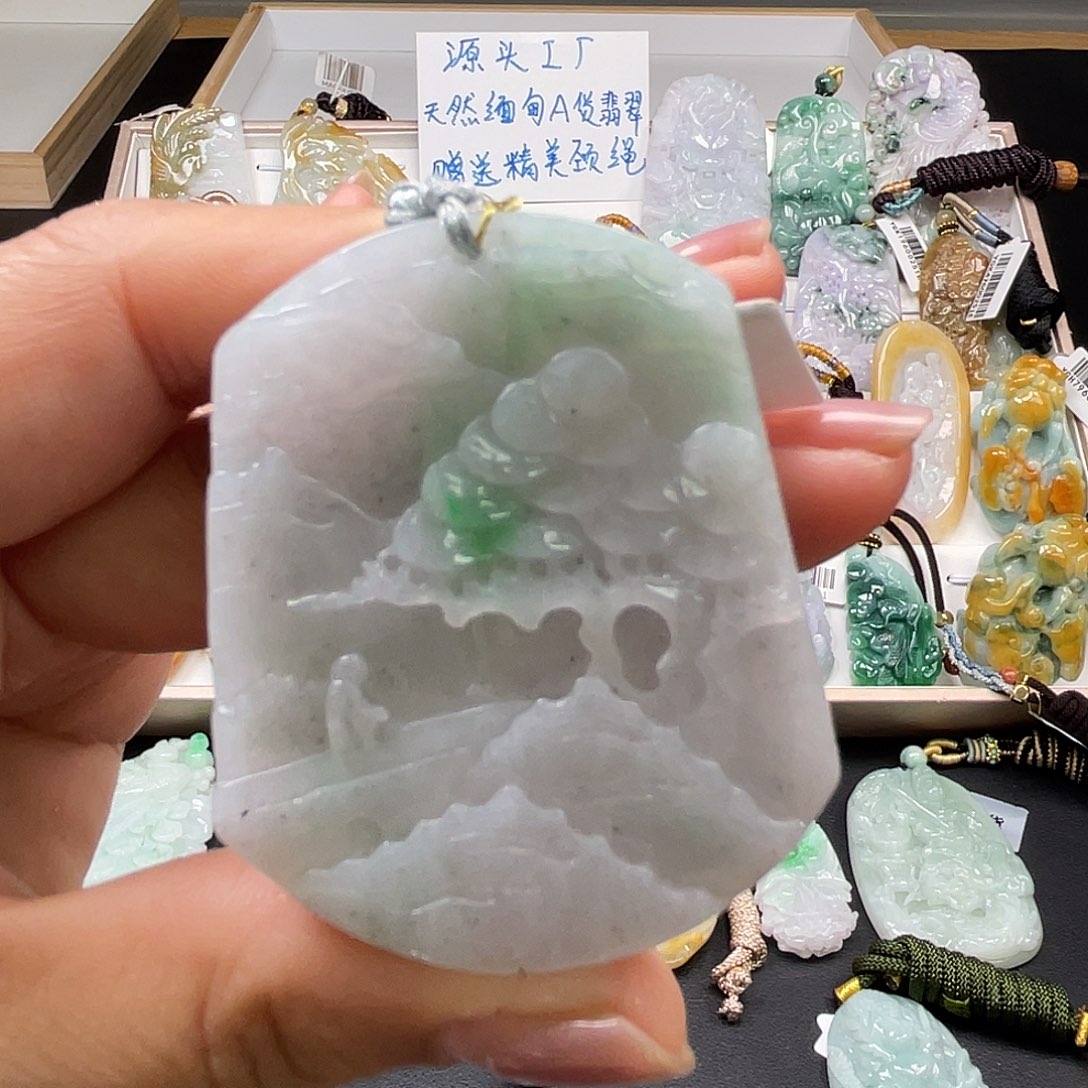 翡翠吊坠(不含链)未镶嵌