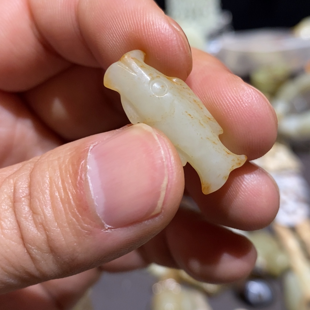 玄***真和田玉（糖玉）未镶嵌颈饰
