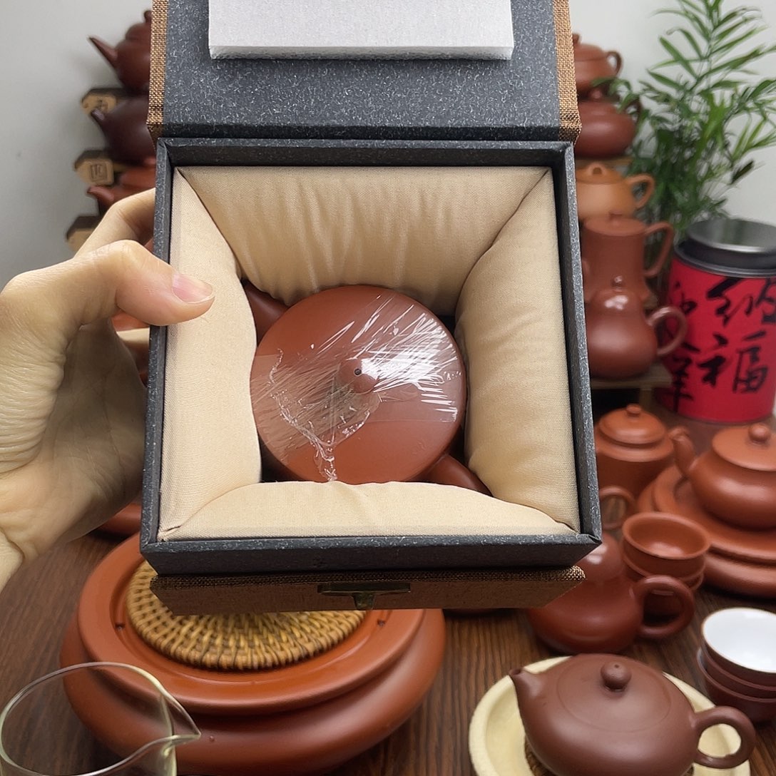 紫砂茶壶手拉壶云柱壶2个