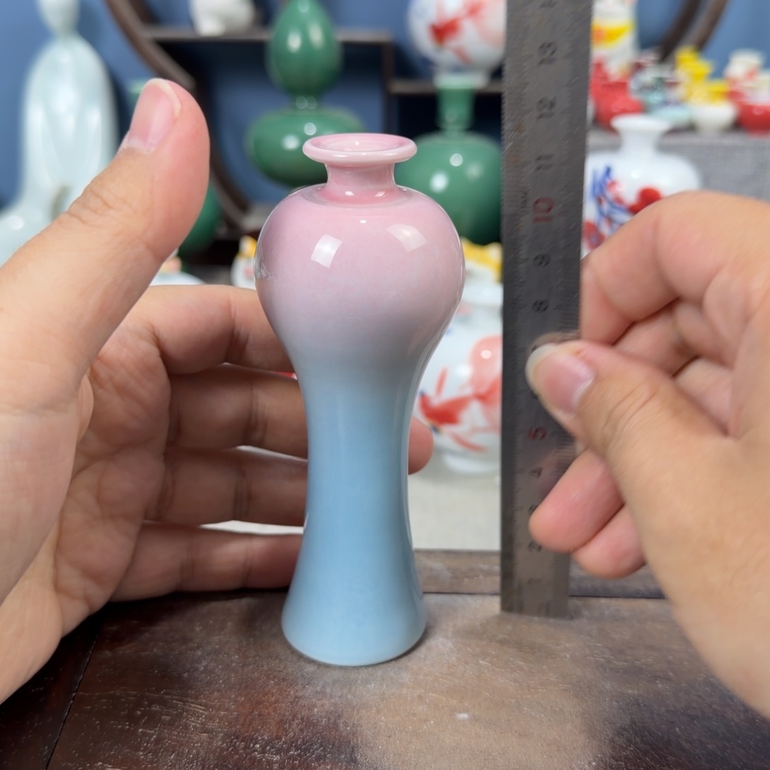 陶瓷手工小花器摆件