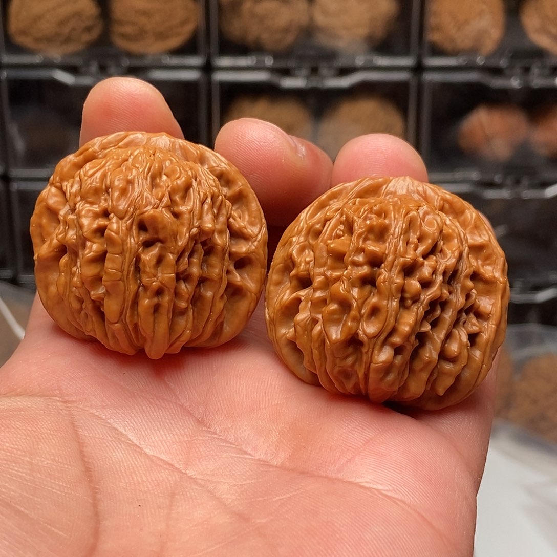 文玩核桃把件四座楼39