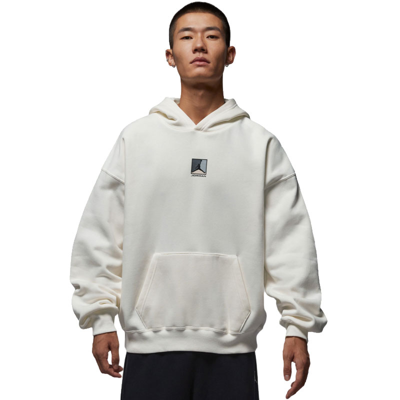 双旦礼Nike耐克冬季男子JORDAN运动休闲连帽卫衣套衫HV0545-133