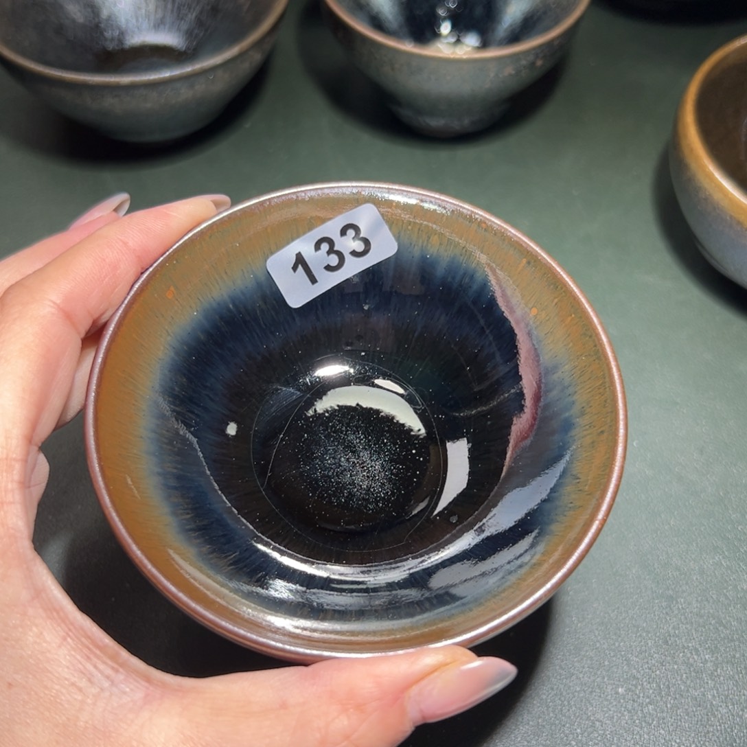 茶盏全手工原矿原釉建盏