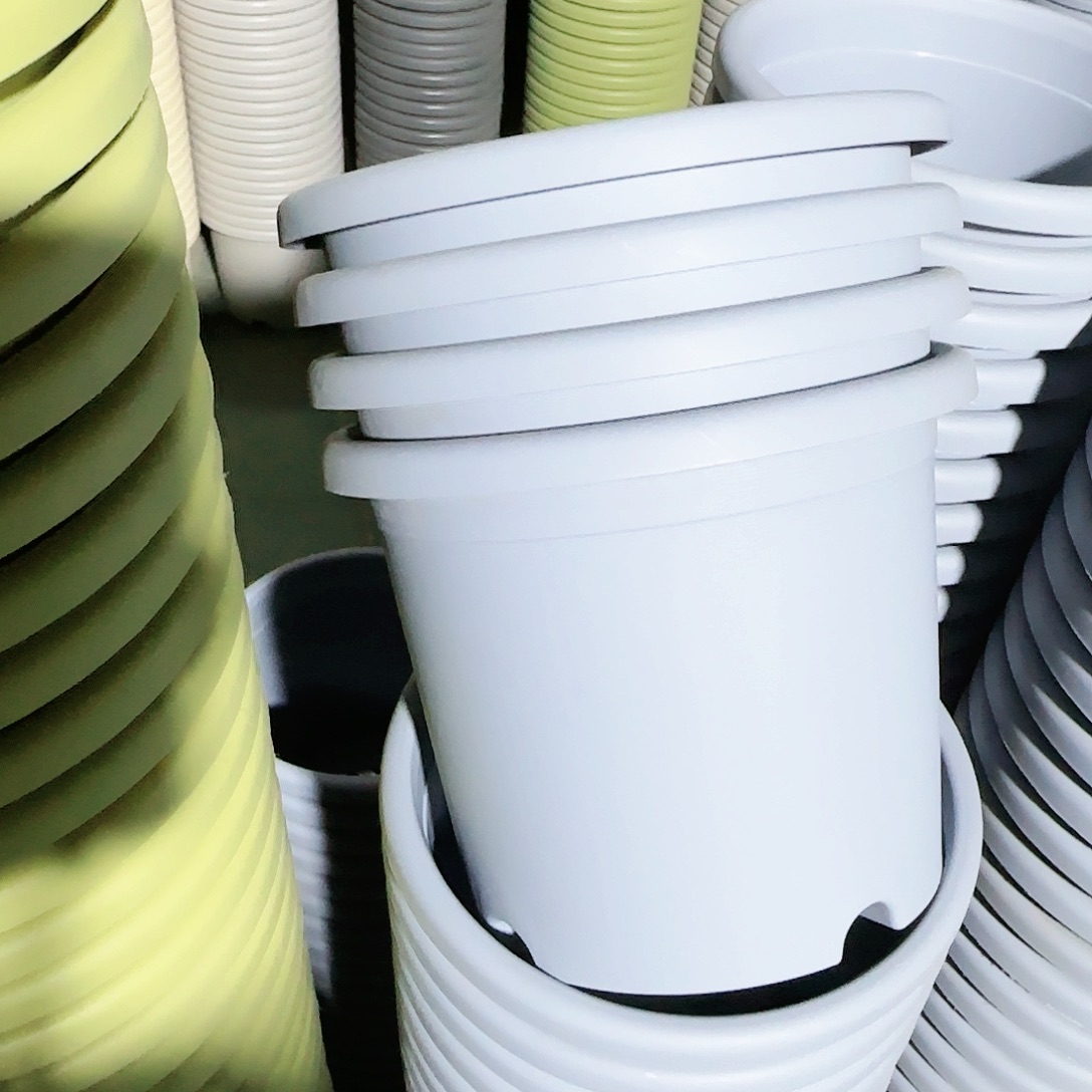 树脂四季盆3#无拖雾霾蓝6