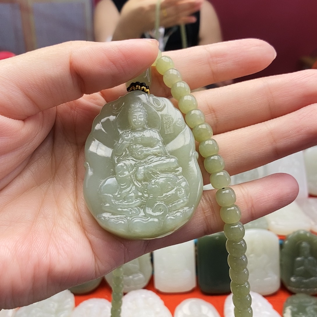 颈饰未镶嵌和田玉小****y