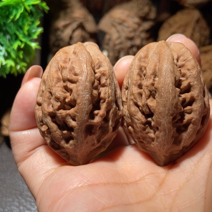 把件文玩核桃东北楸子小雪212