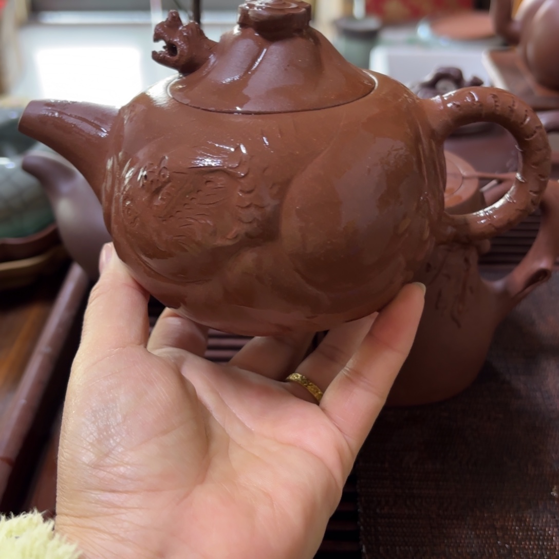 紫砂茶壶紫砂宜兴茶的生产