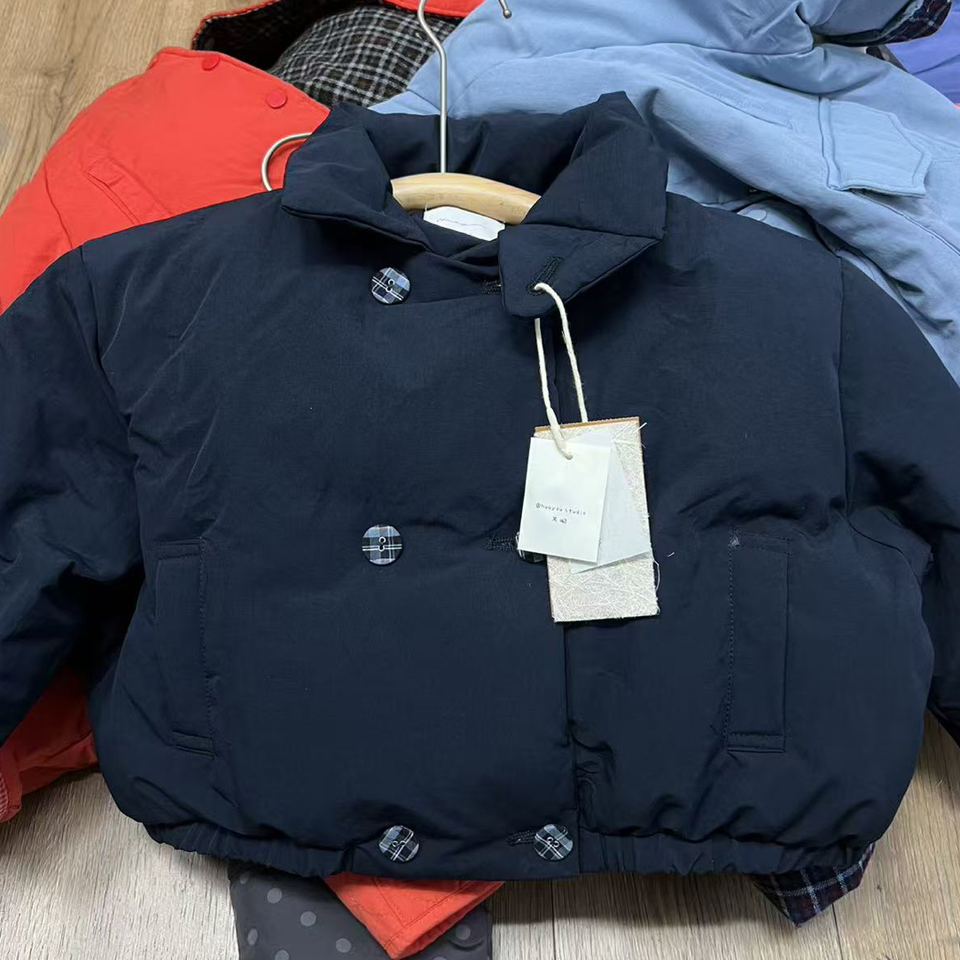 韩系短款立领外套