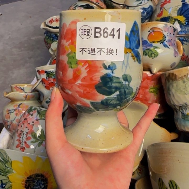 瓷片景德镇陶瓷手工手绘