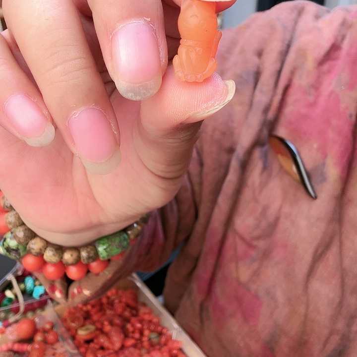 南红玛瑙手链未镶嵌