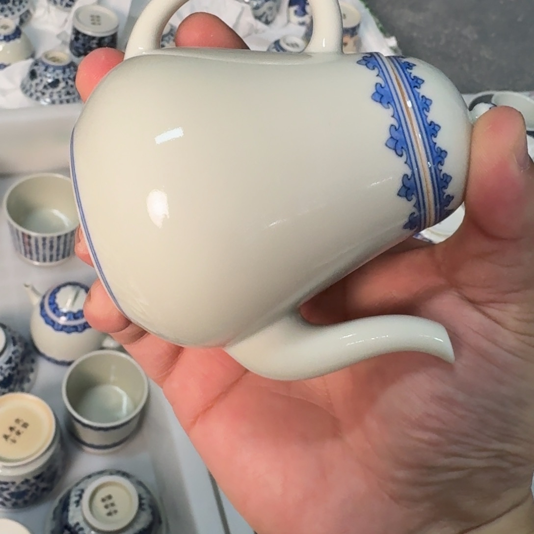 杯子瓷言所老曹甄选好瓷开片