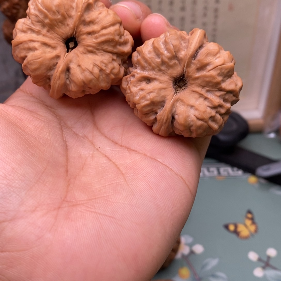 文玩核桃把件38蛤蟆头357