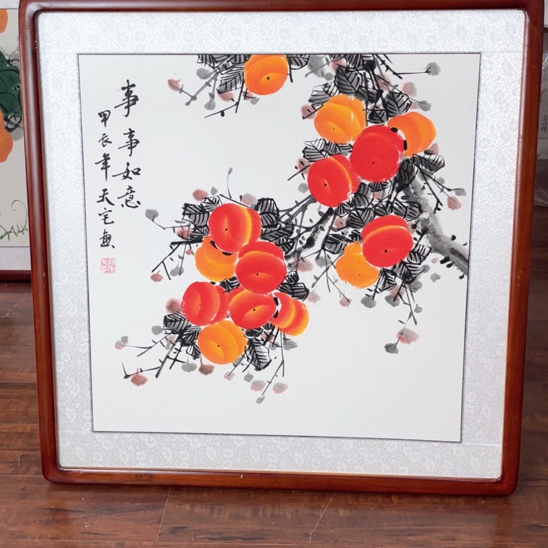 国画带框尺寸63*63厘米