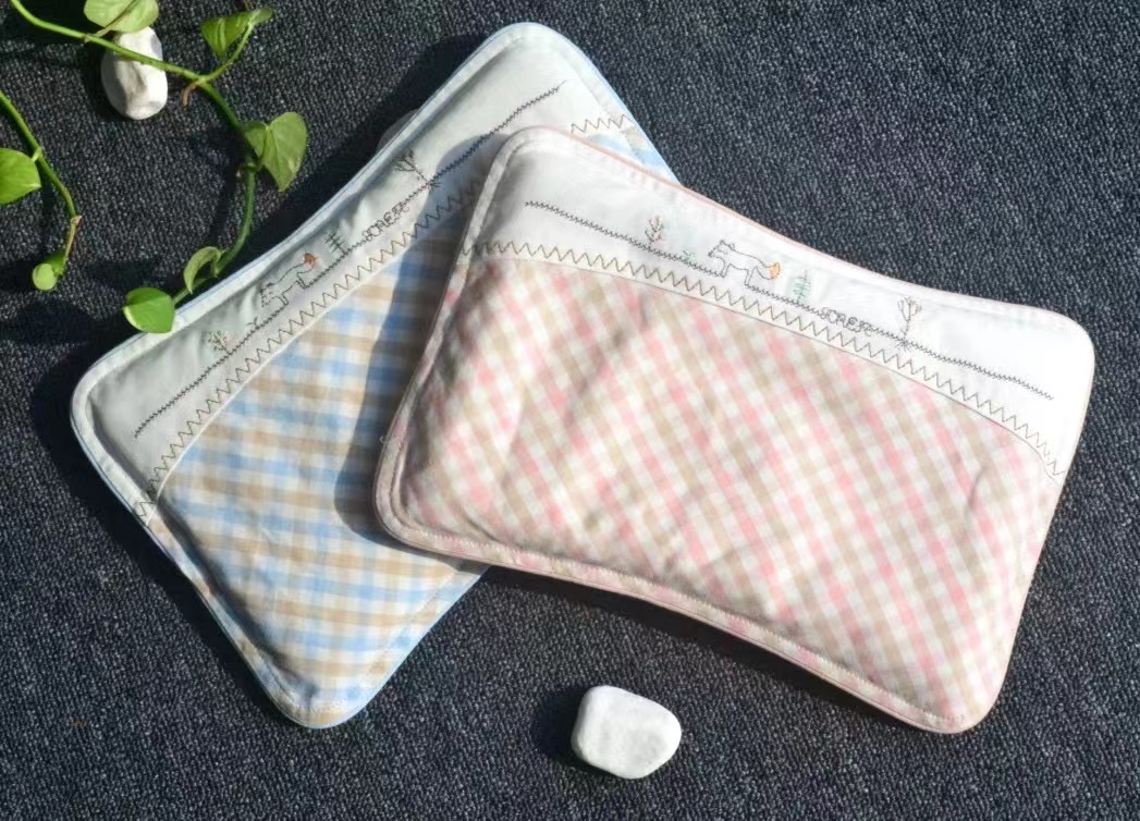 【苎麻四季定型枕20*30】婴儿定型枕头四季通用透气枕头