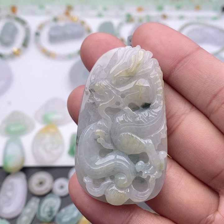 翡翠吊坠(不含链)未镶嵌