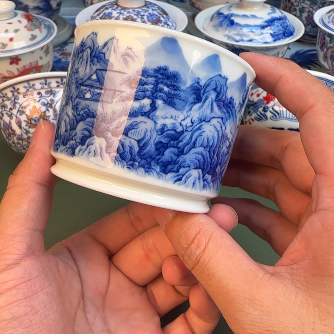 纯手工纯手绘茶具85