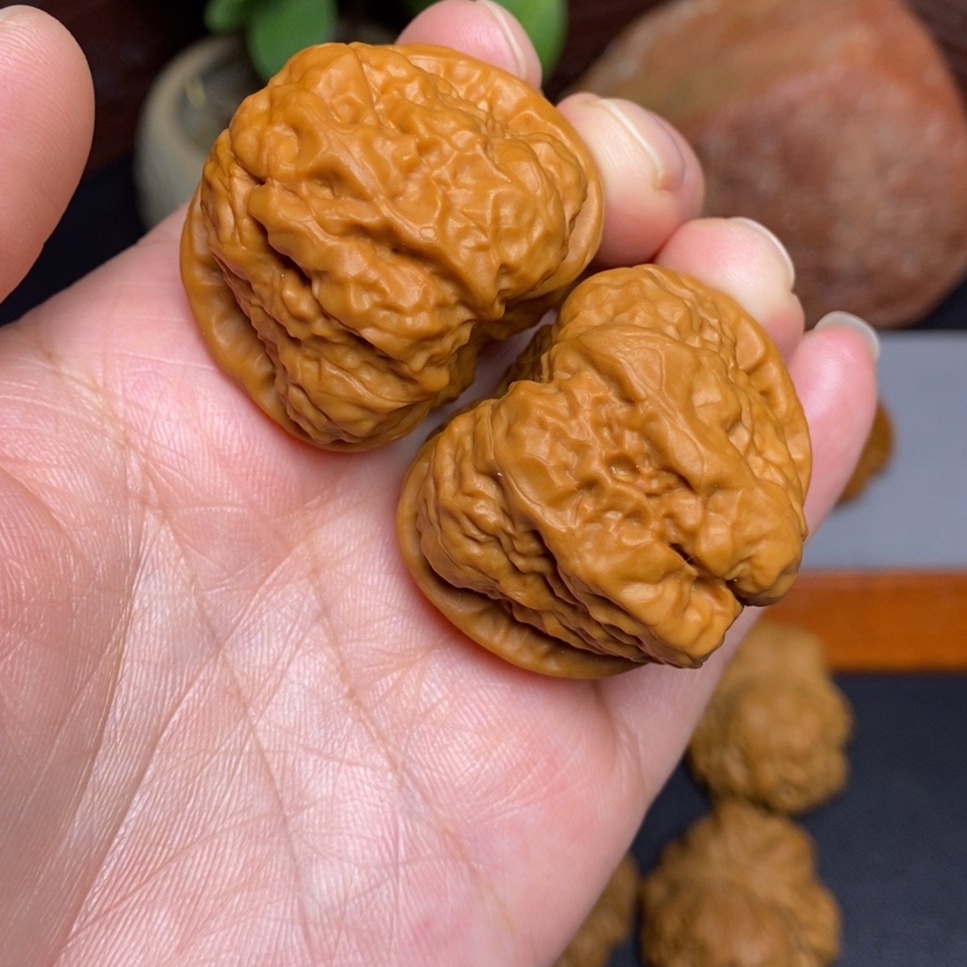 李***！文玩核桃把件38蛙