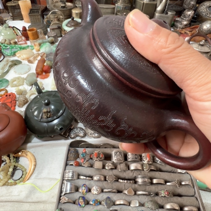 梅**菊小摆件偏远地区不包邮