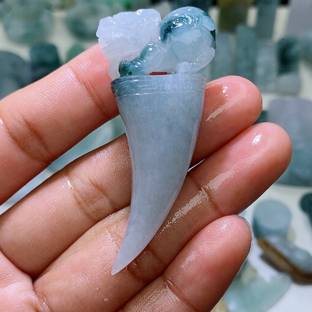 定制翡翠毛货未镶嵌