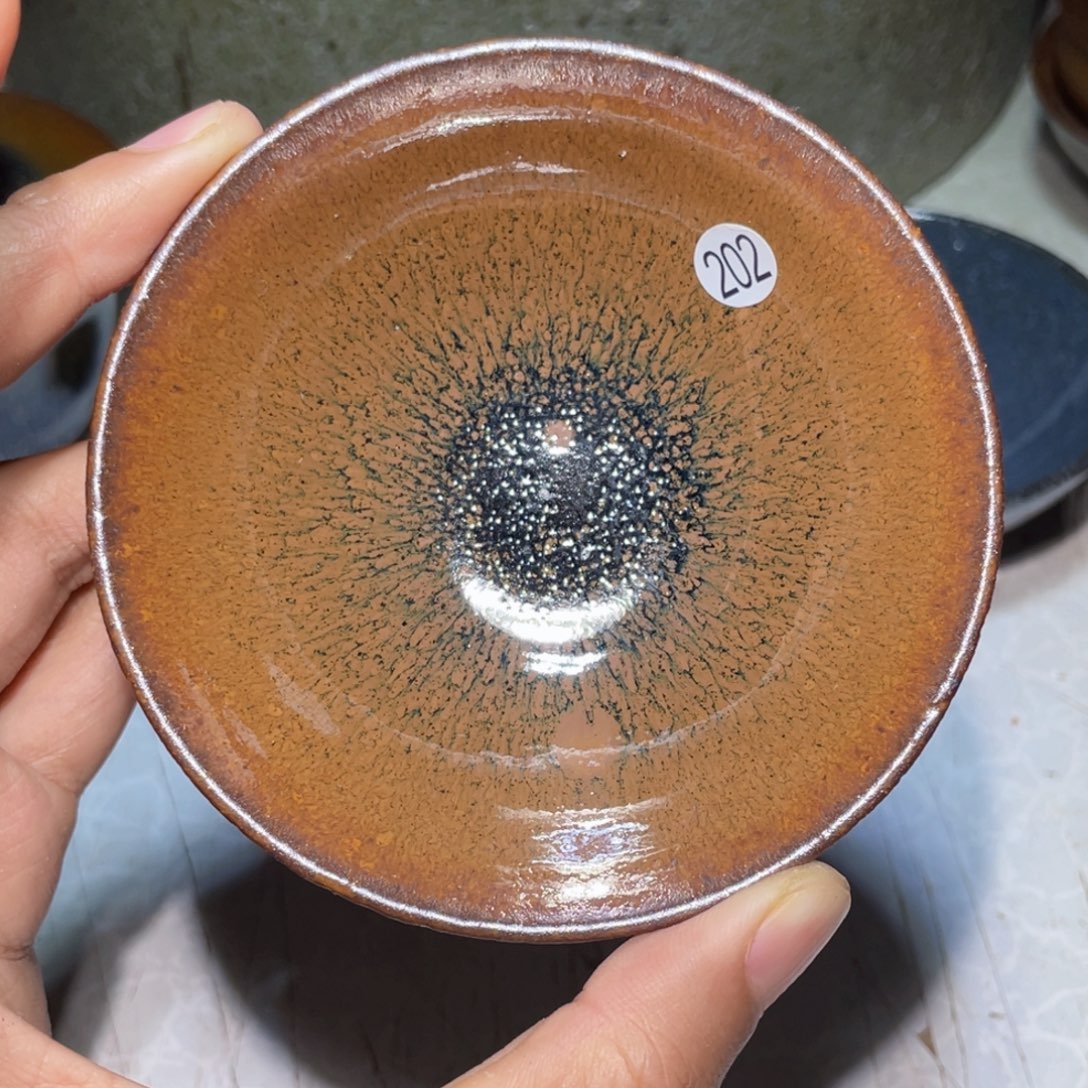 茶盏龙窑柴烧建盏202