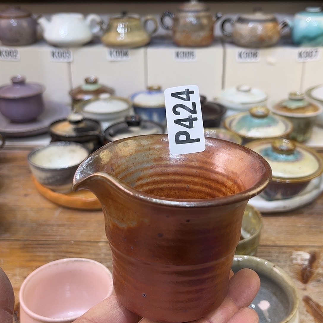 白泥茶杯陶瓷艺术品