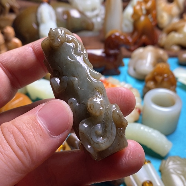 和田玉挂件未镶嵌