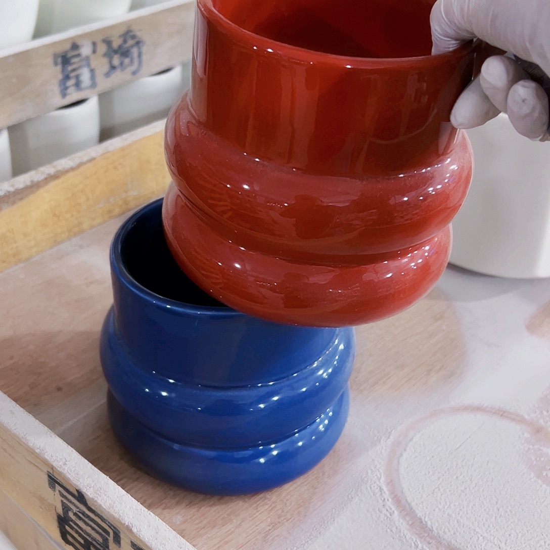 有孔外贸尾单陶瓷花盆凑单10米包邮