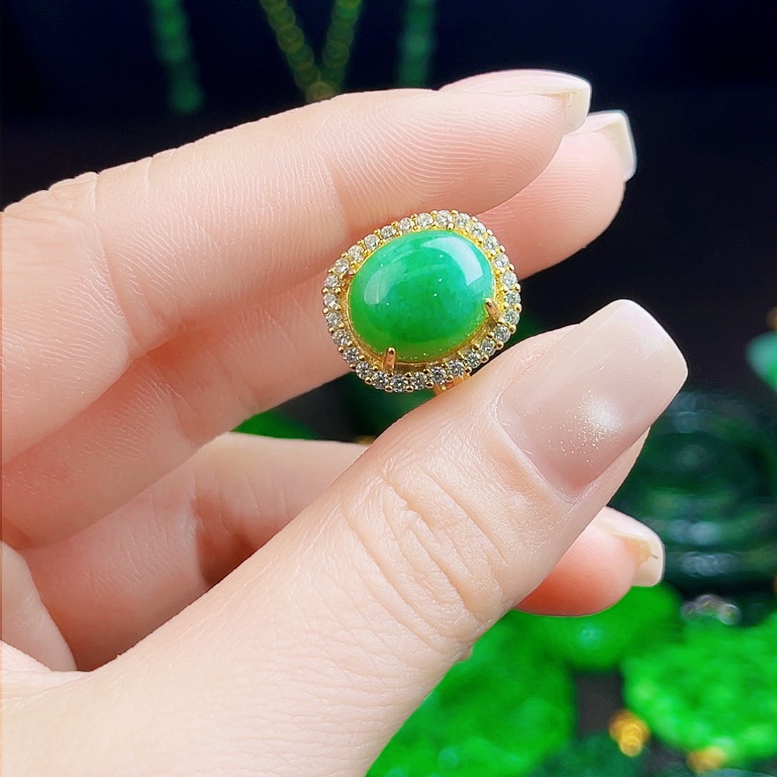 颈饰银S925镶嵌翡翠多样性