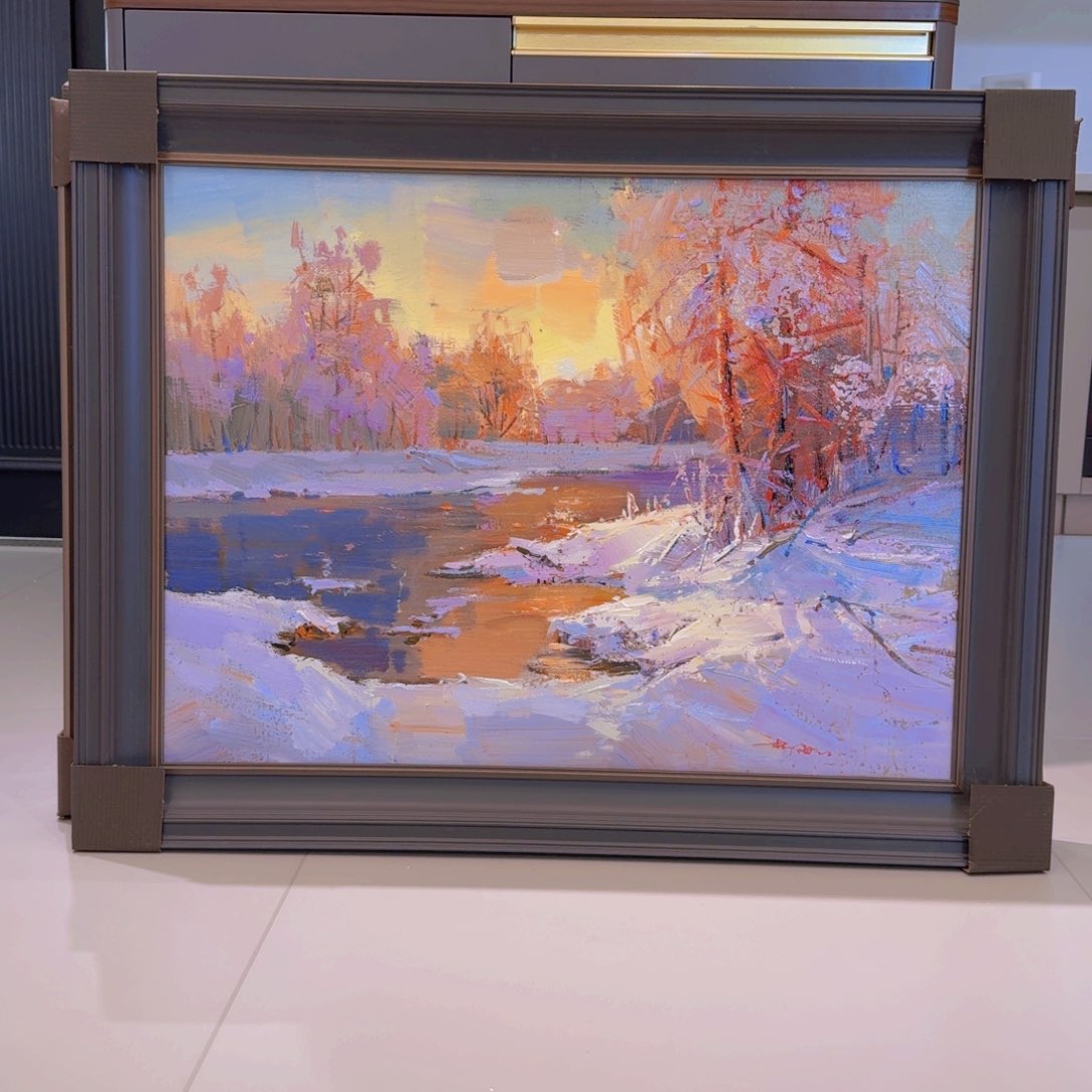 油画通*风景系列作品油画