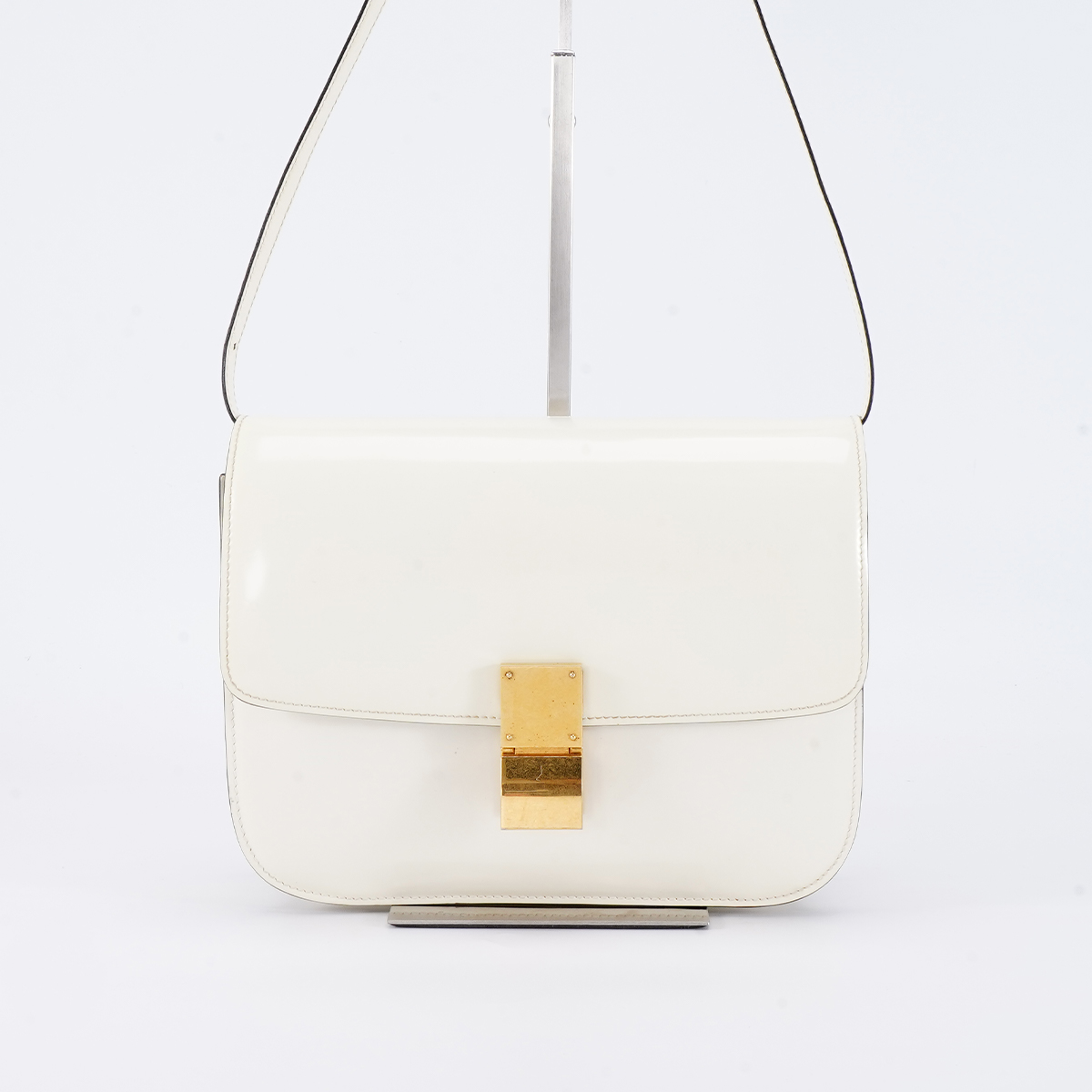 95新 Celine/思琳 【小清专属一口价】 box中号白色/