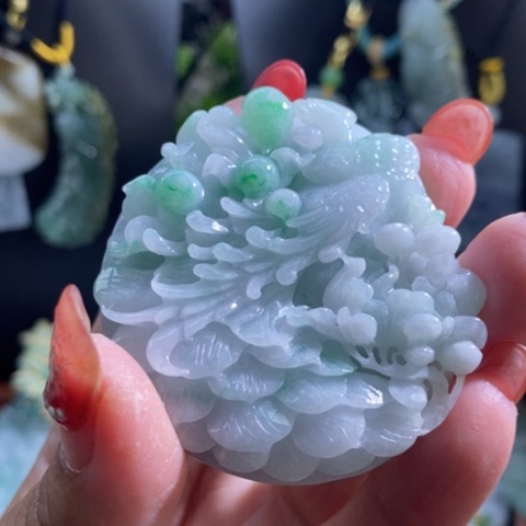 【闪购商品】颈饰未镶嵌翡翠凤凰