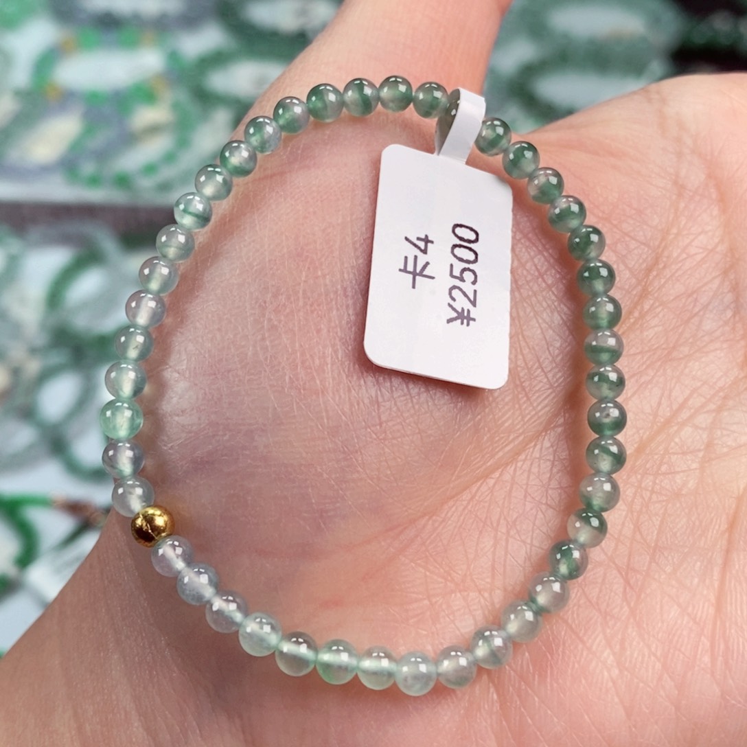 未镶嵌手链翡翠卡4