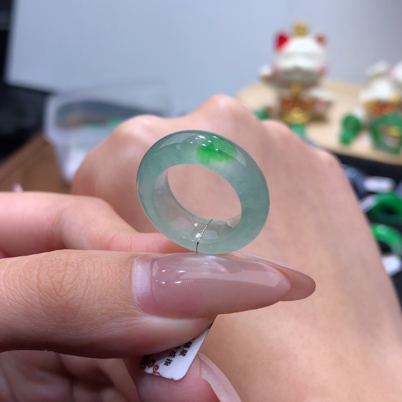 【闪购商品】未镶嵌戒指翡翠6-7