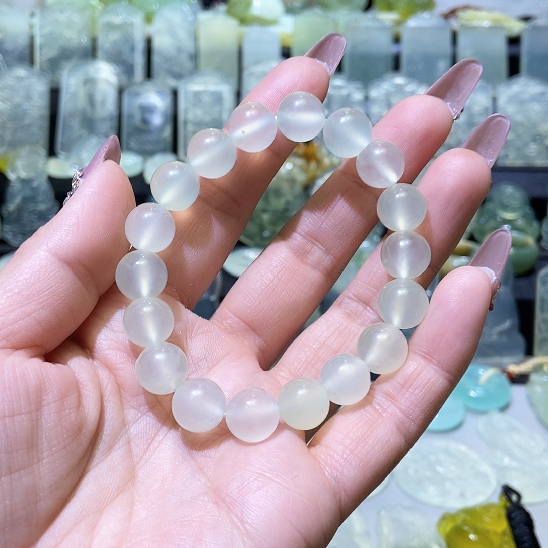 岫玉卡11手链未镶嵌