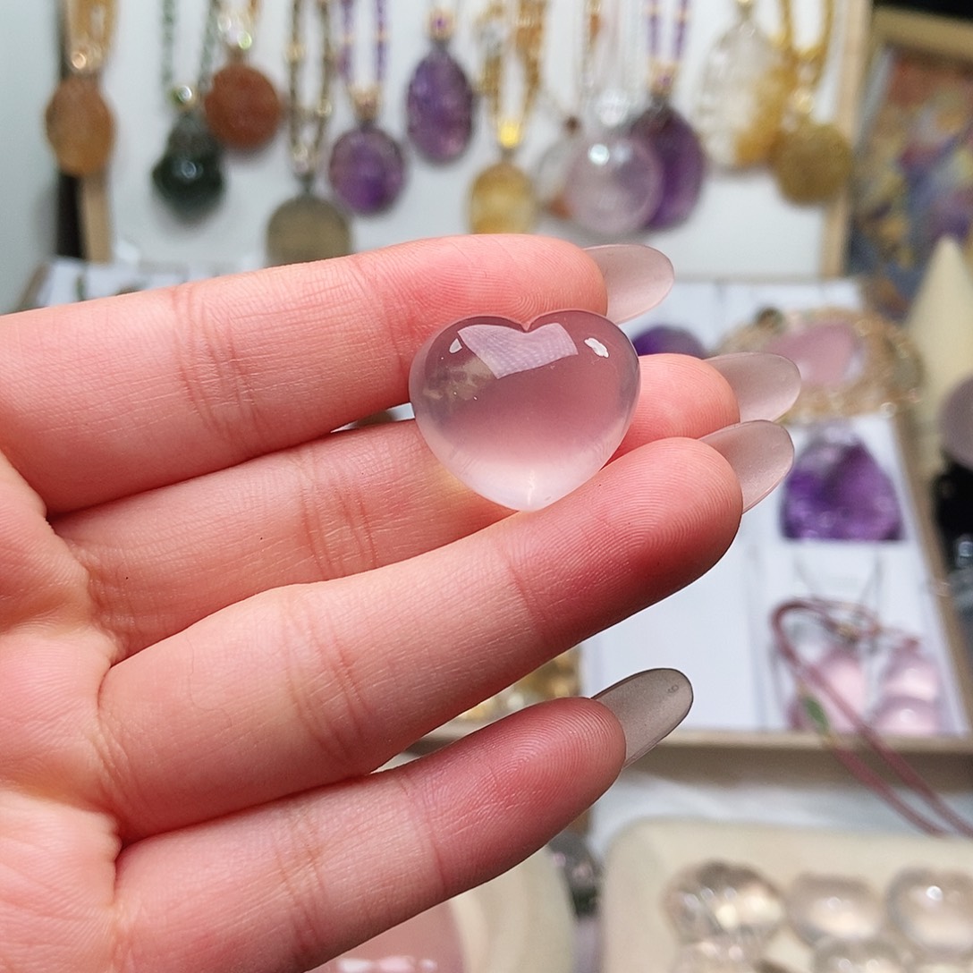 爱***鱼吊坠(不含链)水晶未镶嵌