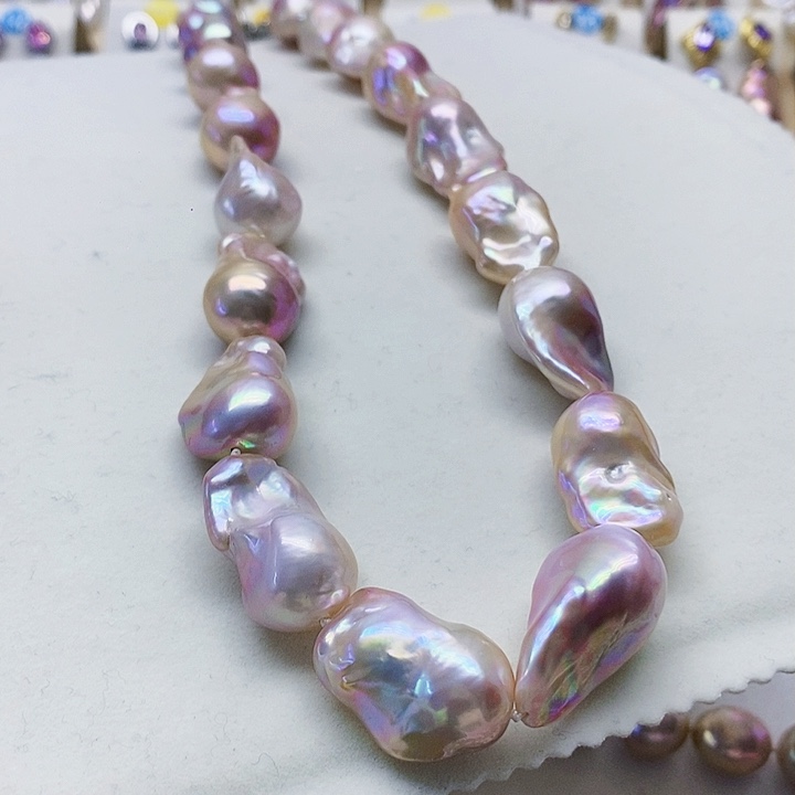 银S925镶嵌耳饰淡水珍珠快***颜