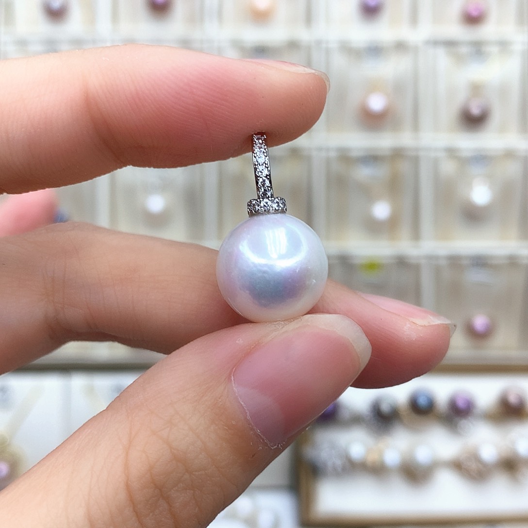 淡水珍珠颈饰合金