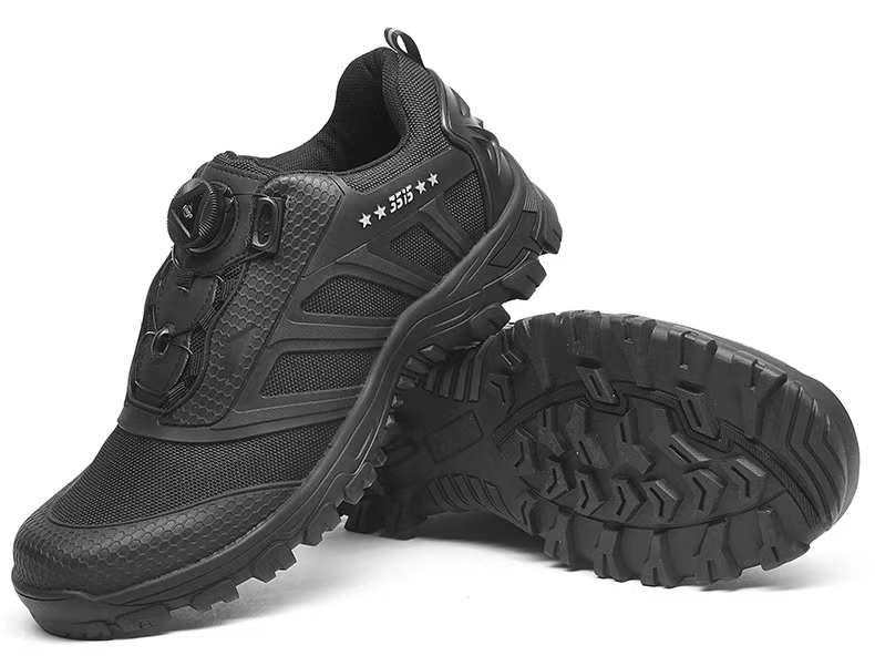 户外运动黑色休闲鞋作训鞋春秋透气耐磨耐穿舒适 防滑超轻男士