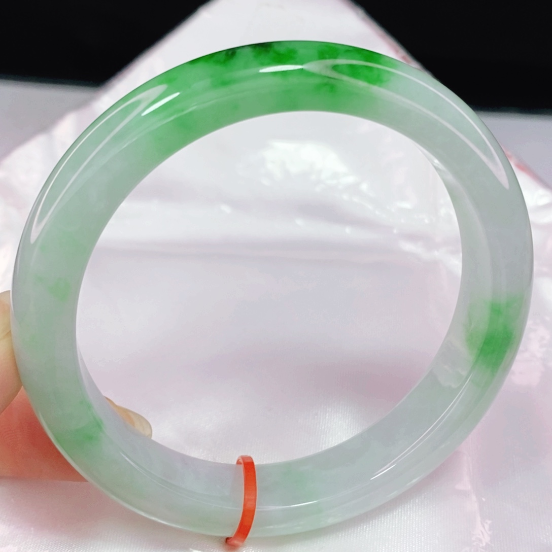 未镶嵌手镯翡翠57.6正圈