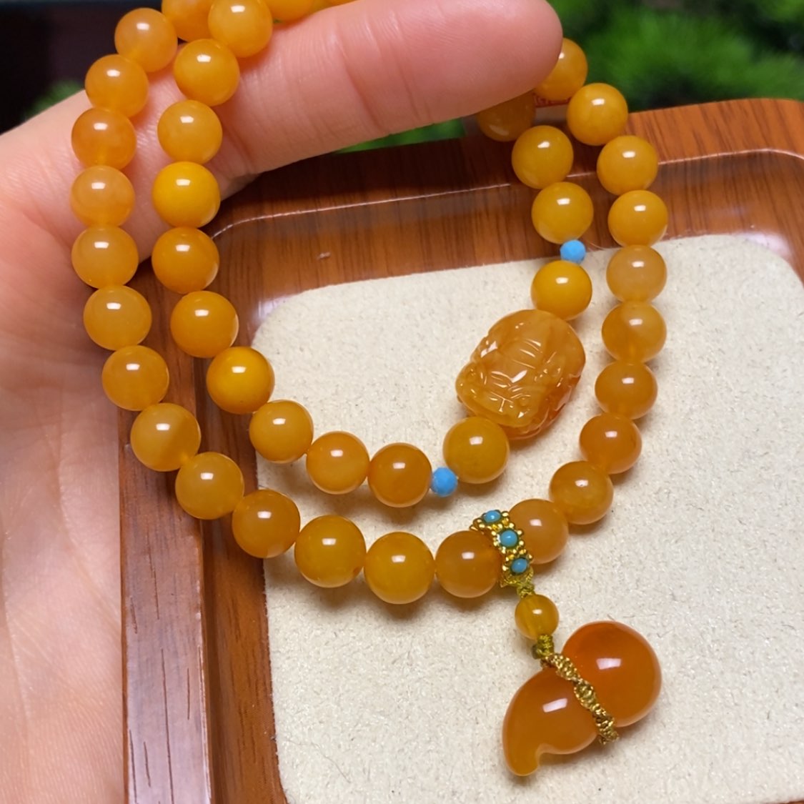 【闪购商品】手链蜜蜡未镶嵌手串