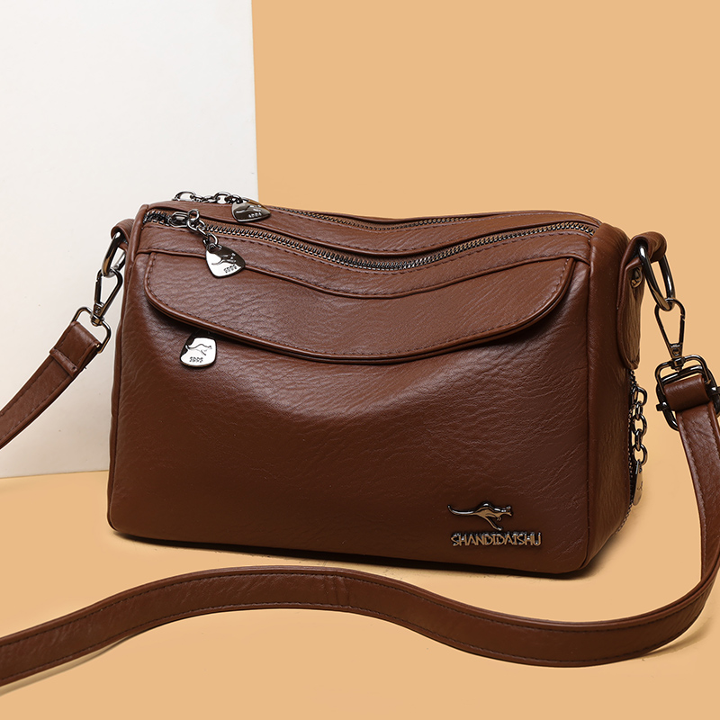 单 5033 棕色 女包 （ 长25宽11高18）（全店铺商品限购一单）