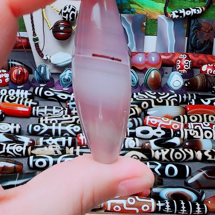 玛瑙/玉髓合金珠宝半成品