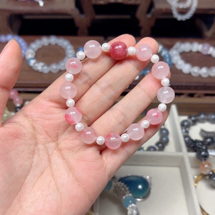 水晶手链未镶嵌金薇薇