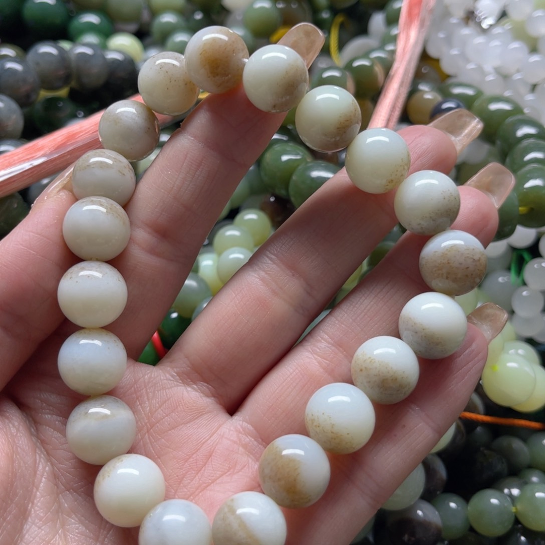 和田玉手链未镶嵌