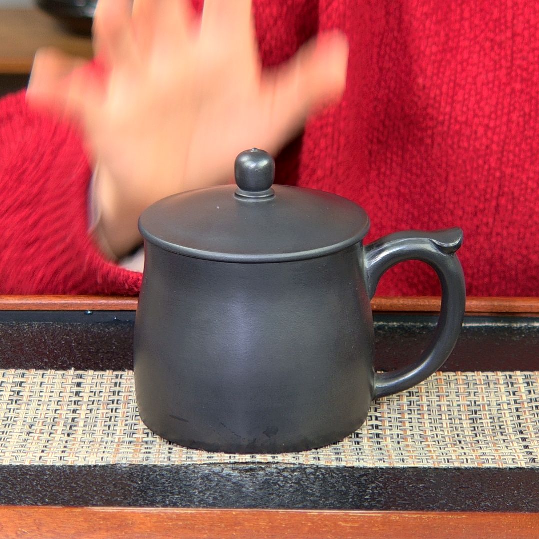 【闪购商品】绿泥茶杯高货放漏