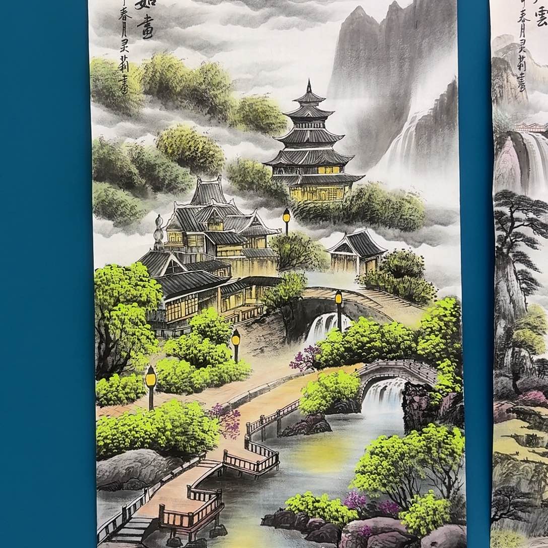 国画密密麻麻密密麻麻苗苗